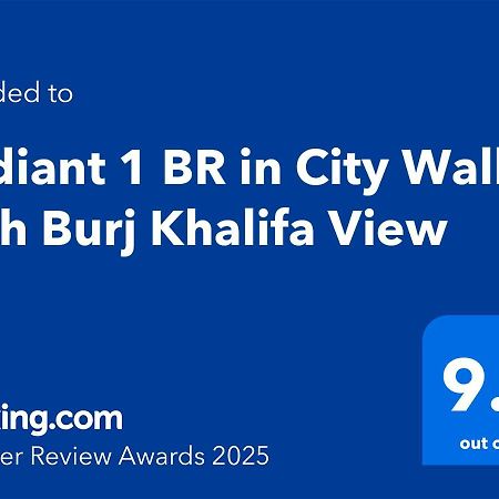 Radiant 1 Bedroom In City Walk Dubai Luaran gambar
